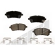 Purchase Top-Quality Front Ceramic Pads by AGNA BRAKES - CXD1454A pa1