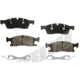 Purchase Top-Quality Plaquettes avant en céramique  by AGNA BRAKES - CXD1455 pa1