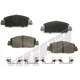 Purchase Top-Quality Front Ceramic Pads by AGNA BRAKES - CXD1654 pa1