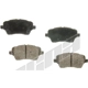 Purchase Top-Quality Front Ceramic Pads by AGNA BRAKES - CXD1730 pa1