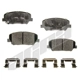 Purchase Top-Quality Front Ceramic Pads by AGNA BRAKES - CXD1735 pa1