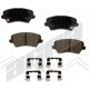Purchase Top-Quality Front Ceramic Pads by AGNA BRAKES - CXD1971 pa2