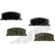 Purchase Top-Quality Front Ceramic Pads by AGNA BRAKES - CXD242 pa1