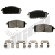 Purchase Top-Quality Front Ceramic Pads by AGNA BRAKES - CXD653 pa1