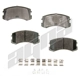 Purchase Top-Quality Front Ceramic Pads by AGNA BRAKES - CXD904 pa1