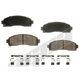 Purchase Top-Quality Front Ceramic Pads by AGNA BRAKES - CXD913 pa1