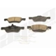 Purchase Top-Quality Plaquettes avant en céramique par AGNA BRAKES - PLD1047C pa1