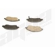 Purchase Top-Quality Front Ceramic Pads by AGNA BRAKES - PLD1592C pa1