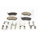 Purchase Top-Quality Front Ceramic Pads by AGNA BRAKES - PLD815AC pa1