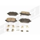 Purchase Top-Quality Front Ceramic Pads by AGNA BRAKES - PLD956C pa1