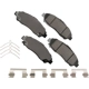 Purchase Top-Quality AKEBONO - ACT1896 - Front Disc Brake Pads pa1