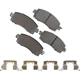 Purchase Top-Quality AKEBONO - ACT2045 - Front Disc Brake Pads pa1