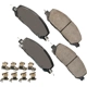 Purchase Top-Quality AKEBONO - ACT2229 - Front Disc Brake Pads pa1