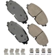 Purchase Top-Quality AKEBONO - EUR2074 - Front Disc Brake Pads pa2