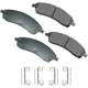 Purchase Top-Quality Front Ceramic Pads by AKEBONO - ACT1019 pa8