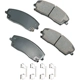 Purchase Top-Quality Front Ceramic Pads by AKEBONO - ACT1056 pa8