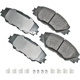 Purchase Top-Quality AKEBONO - ACT1211A - Front Ceramic Pads pa5