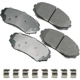 Purchase Top-Quality AKEBONO - ACT1258 - Front Ceramic Pads pa16