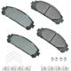 Purchase Top-Quality AKEBONO - ACT1324A - Front Ceramic Pads pa7