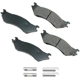 Purchase Top-Quality Front Ceramic Pads by AKEBONO - ACT702 pa8