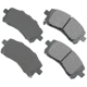 Purchase Top-Quality Front Ceramic Pads by AKEBONO - ACT721 pa7
