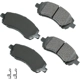 Purchase Top-Quality Front Ceramic Pads by AKEBONO - ACT722 pa8
