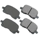Purchase Top-Quality Front Ceramic Pads by AKEBONO - ACT741 pa8