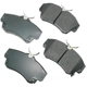 Purchase Top-Quality Front Ceramic Pads by AKEBONO - ACT841 pa11