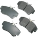Purchase Top-Quality Front Ceramic Pads by AKEBONO - ACT841 pa7