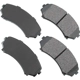 Purchase Top-Quality Front Ceramic Pads by AKEBONO - ACT867 pa6