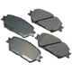 Purchase Top-Quality AKEBONO - ACT908 - Plaquettes avant en céramique  pa6