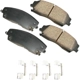 Purchase Top-Quality Front Ceramic Pads by AKEBONO - ASP1056 pa10