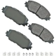 Purchase Top-Quality AKEBONO - ASP1210A - Front Ceramic Pads pa6