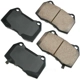 Purchase Top-Quality Front Ceramic Pads by AKEBONO - ASP960 pa10