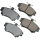 Purchase Top-Quality Front Ceramic Pads by AKEBONO - EUR837 pa7