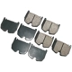 Purchase Top-Quality Front Ceramic Pads by AKEBONO - EUR983 pa8