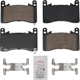 Purchase Top-Quality Front Ceramic Pads by AMERIBRAKES - PRC2418 pa1
