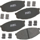 Purchase Top-Quality BENDIX - SBC207 - Ceramic Front Disc Brake Pads pa1