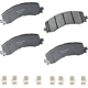 Purchase Top-Quality BENDIX - SBC2382 - Front Disc Brake Pads pa1