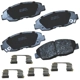 Purchase Top-Quality BENDIX - SBC465 - Ceramic Front Disc Brake Pads pa1