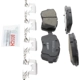 Purchase Top-Quality Front Ceramic Pads by BOSCH - BC1454A pa10