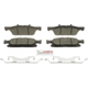 Purchase Top-Quality BOSCH - BC1818 - Front Disc Brake Pad pa1
