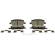 Purchase Top-Quality Front Ceramic Pads by BOSCH - BC1929 pa2