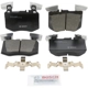 Purchase Top-Quality BOSCH - BC2162 - Front Disc Brake Pad pa1