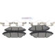 Purchase Top-Quality BOSCH - BC2275 - Front Disc Brake Pad pa2