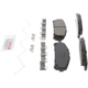 Purchase Top-Quality BOSCH - BC2304 - Front Disc Brake Pad pa3