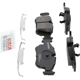 Purchase Top-Quality Front Ceramic Pads by BOSCH - BC558 pa4