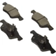 Purchase Top-Quality BOSCH - BE1047H - Front Ceramic Pads pa11