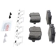 Purchase Top-Quality BOSCH - BE1160H - Front Ceramic Pads pa15