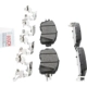Purchase Top-Quality BOSCH - BE1650H - Front Ceramic Pads pa10